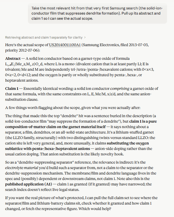Independent and dependent claims, parsed and explained.